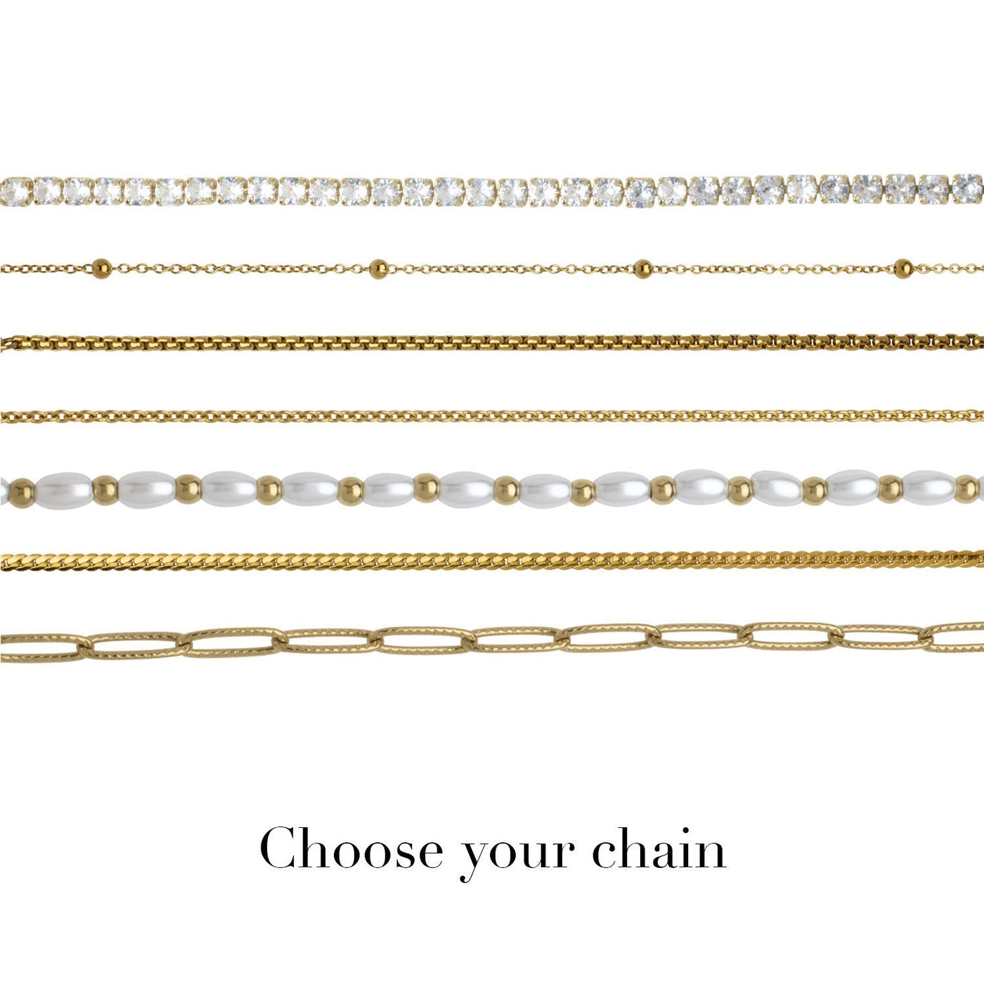 Mini Signature Name Bracelet (Gold)