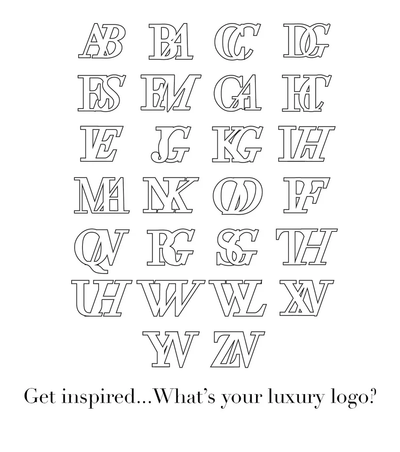Own Way Monogram Bangle (Silver)