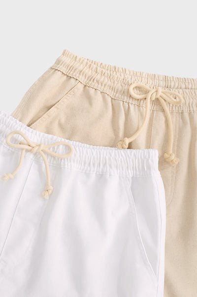 Leinen-Sommershorts