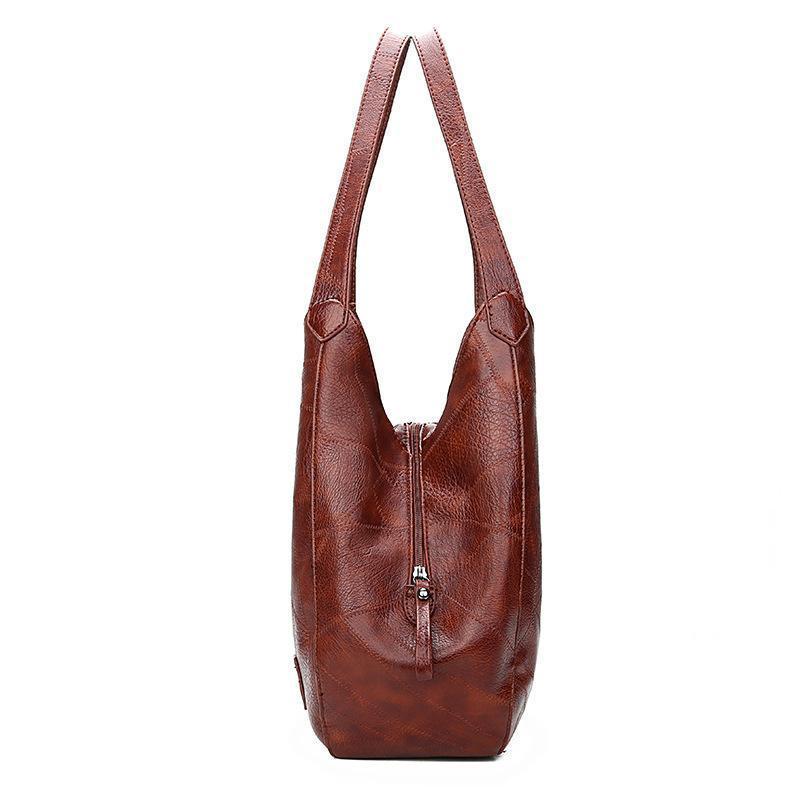 KARLIE™ | Vintage-Lederhandtasche für dynamische Frauen