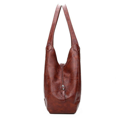 KARLIE™ | Vintage-Lederhandtasche für dynamische Frauen