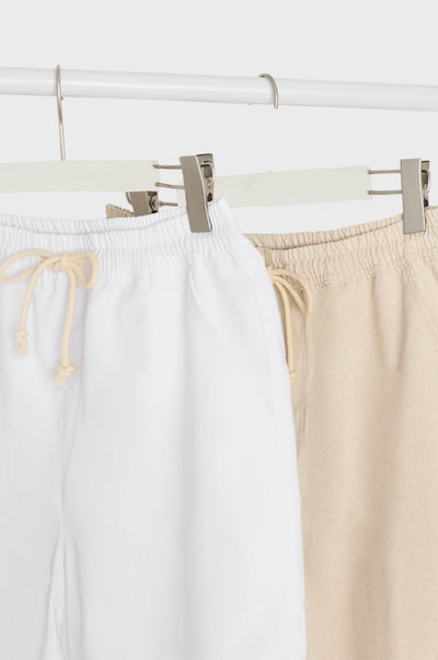 Leinen-Sommershorts