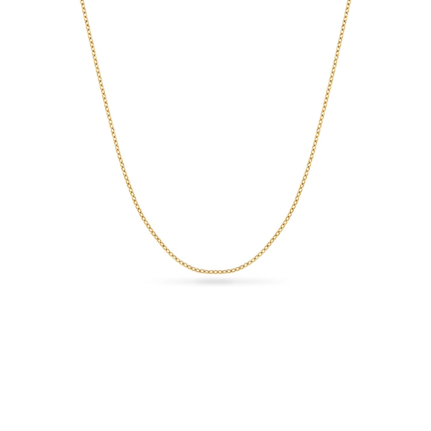 Floating Birthstone Locket Necklace (Gold)