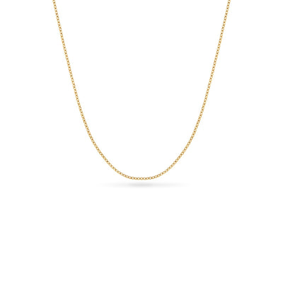 Floating Birthstone Locket Necklace (Gold)