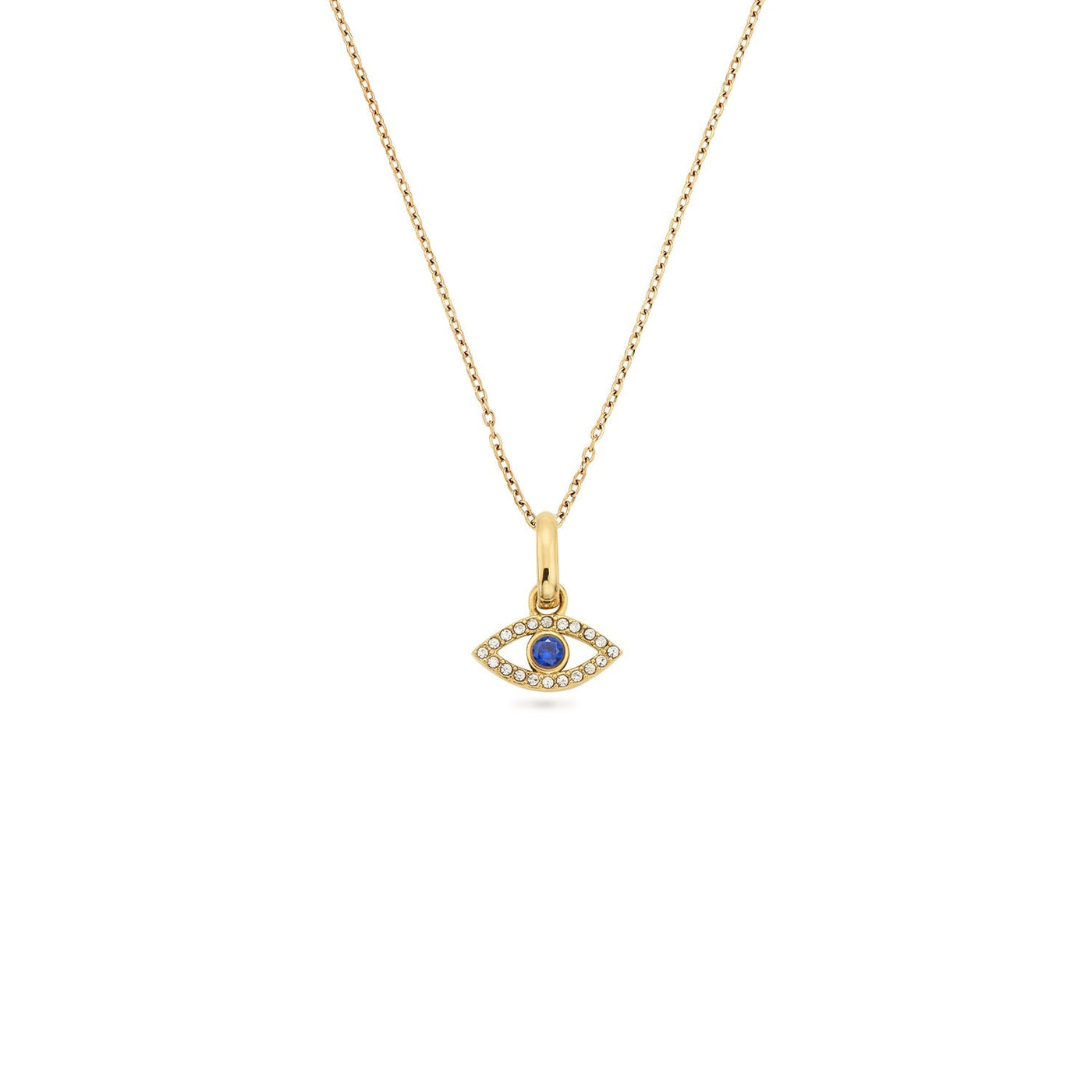 Evil Eye Necklace (Gold)
