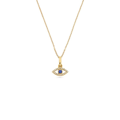 Evil Eye Necklace (Gold)