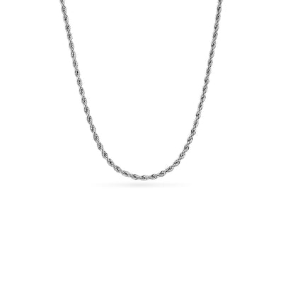 Entwine Cross Necklace (Silver)