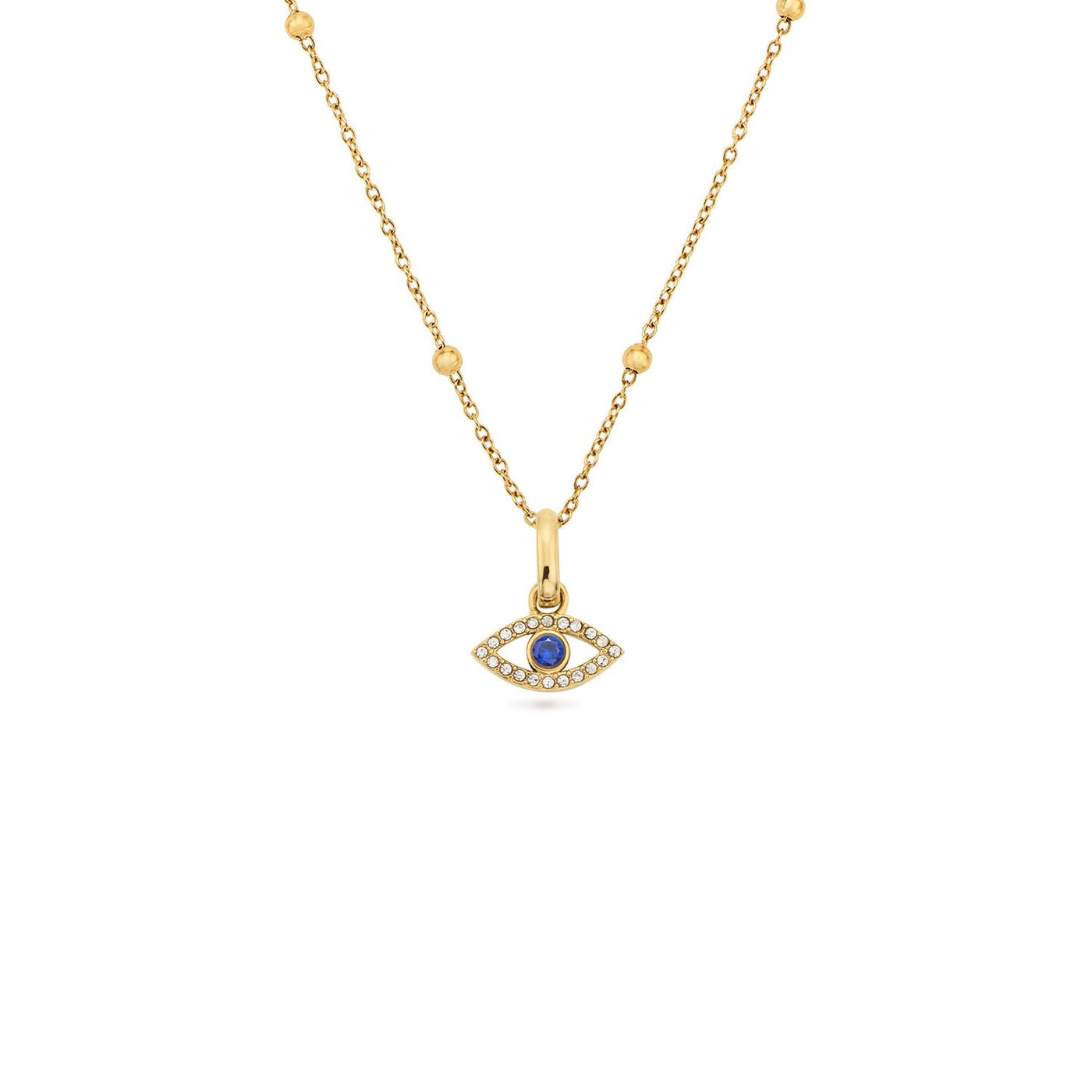 Evil Eye Necklace (Gold)