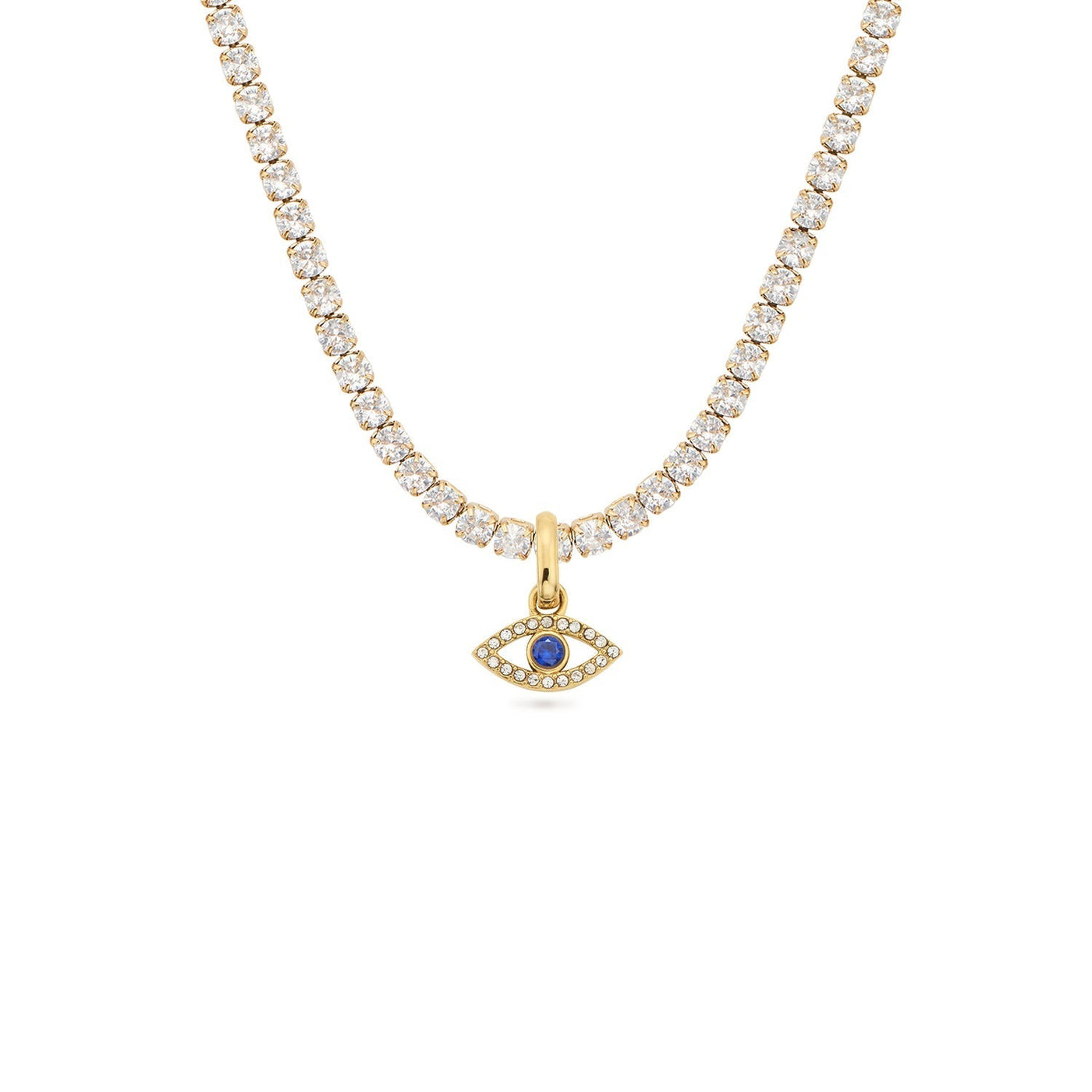 Evil Eye Necklace (Gold)