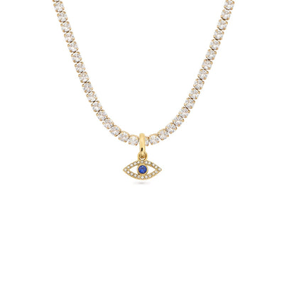Evil Eye Necklace (Gold)