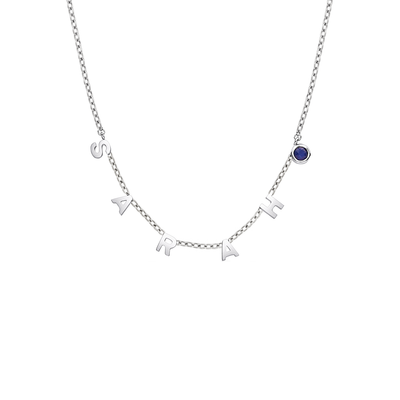 Made Mine Name Necklace (Silver)