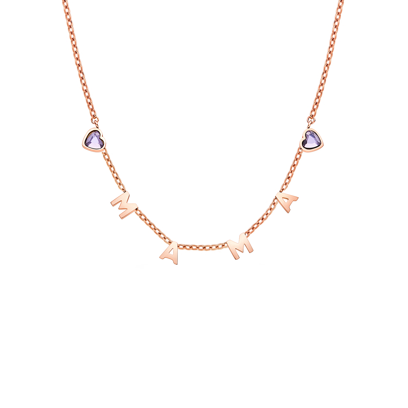 Made Mine Name Necklace (Rose Gold)