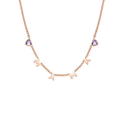 Made Mine Name Necklace (Rose Gold)