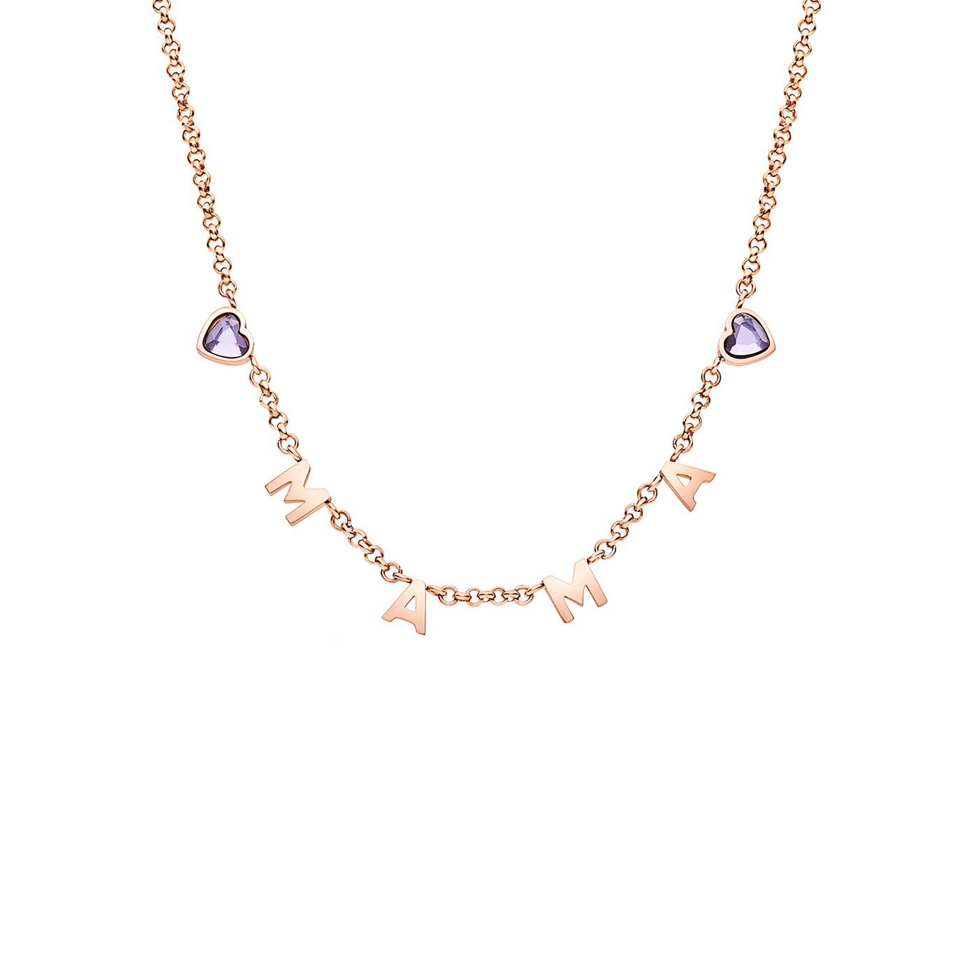 Made Mine Name Necklace (Rose Gold)