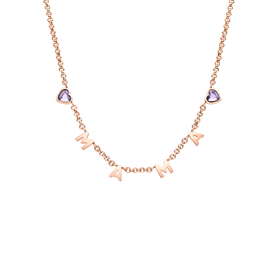 Made Mine Name Necklace (Rose Gold)