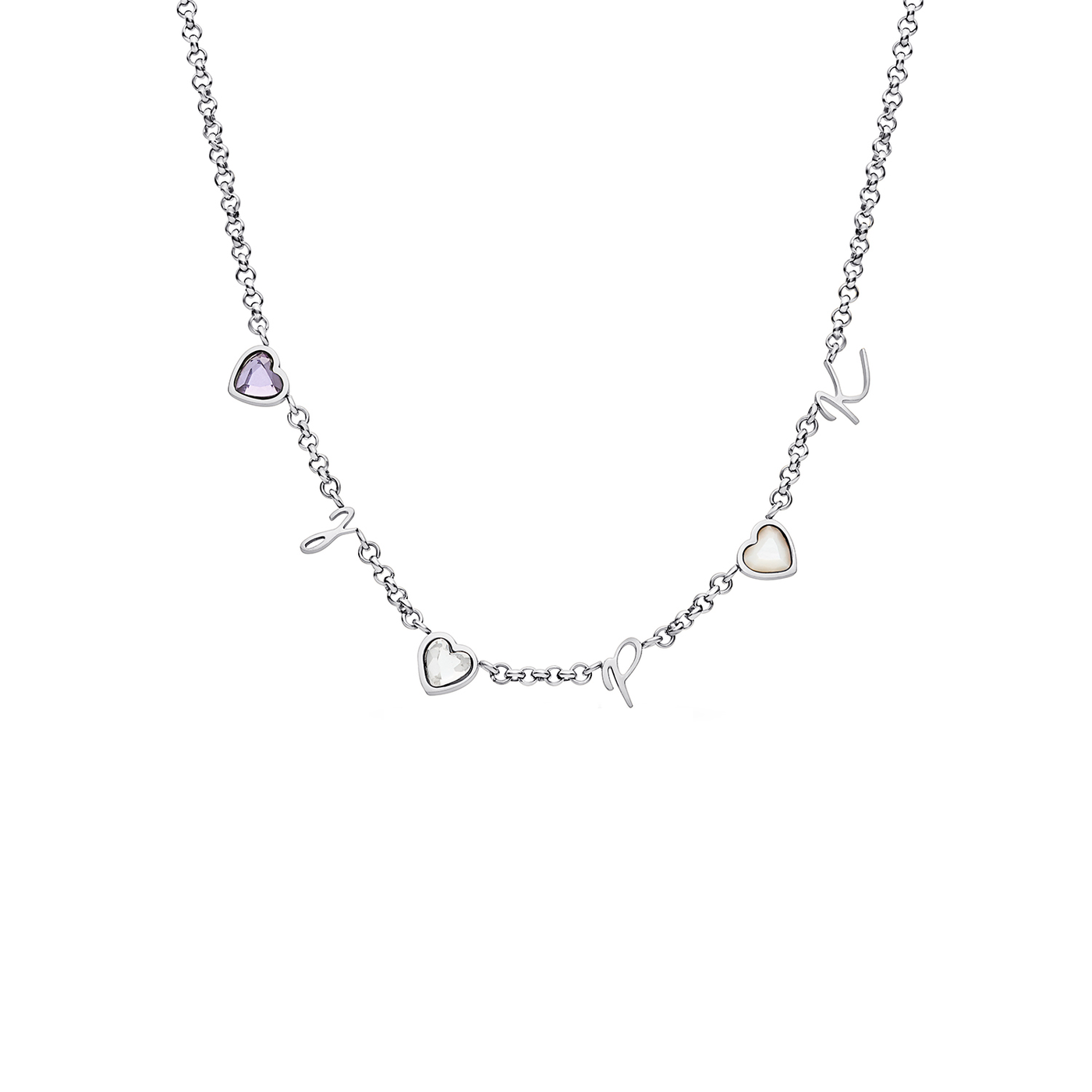 Made Mine Charm Necklace (Silver)