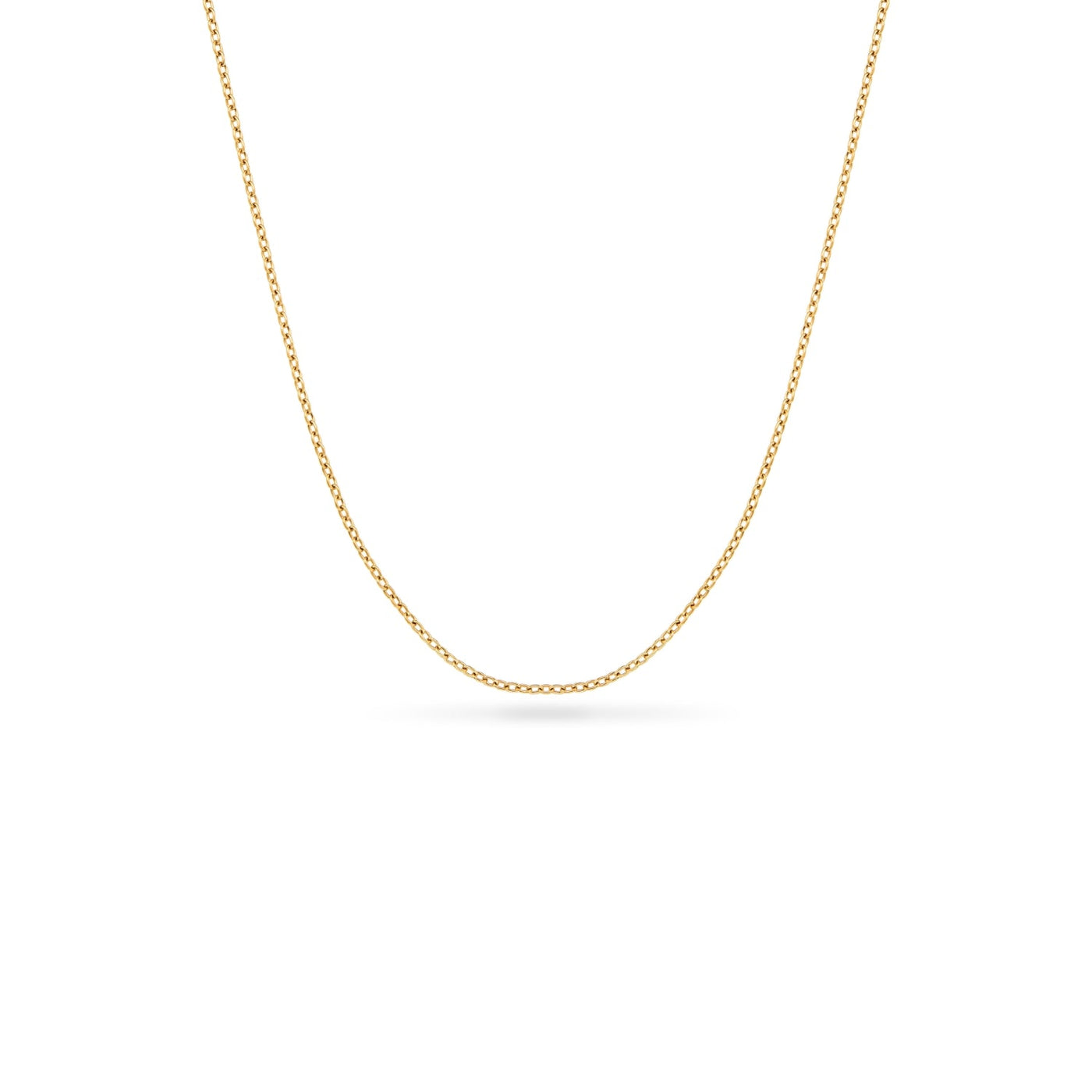Entwine Initial Necklace (Gold)