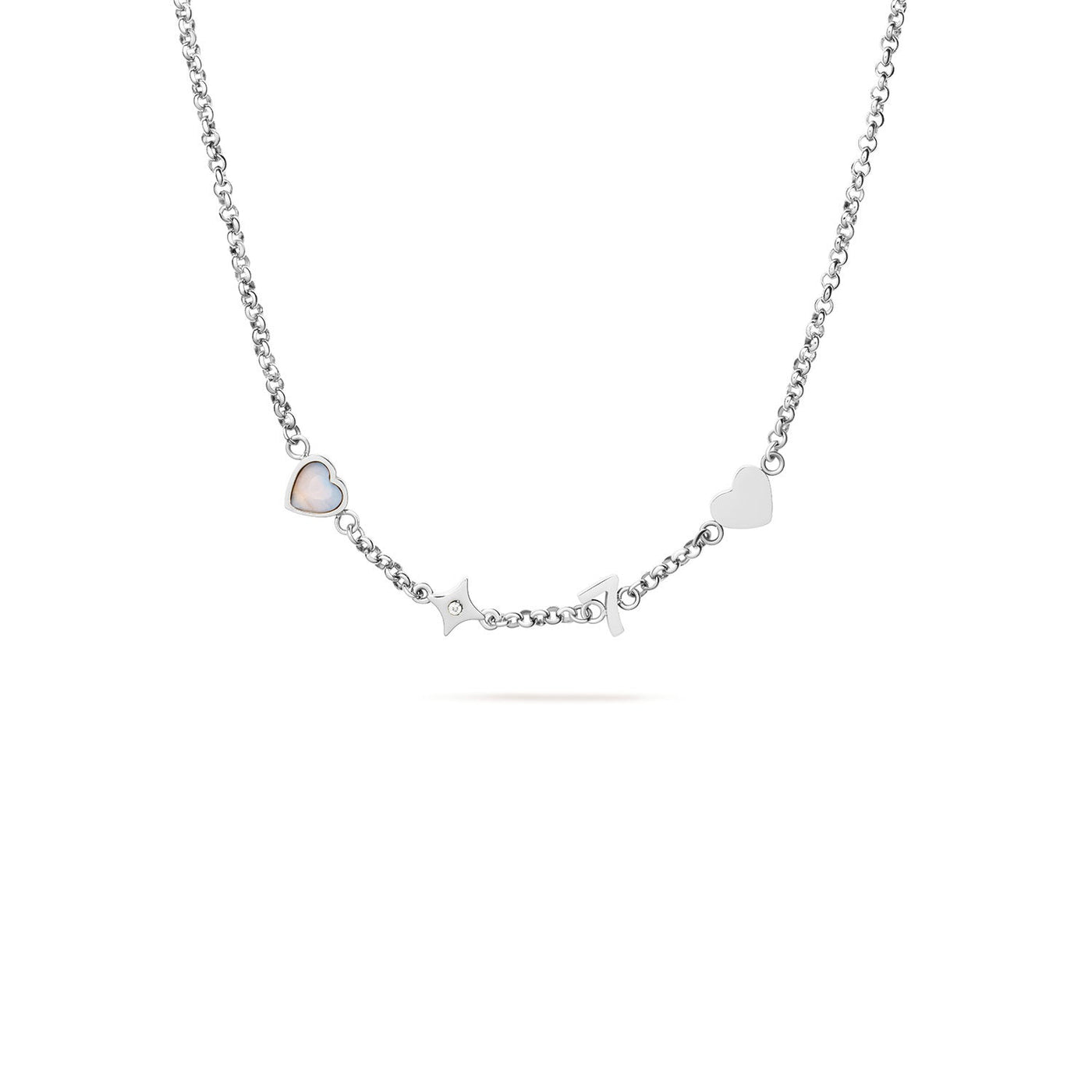 Made Mine Charm Necklace (Silver)