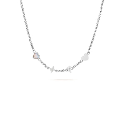 Made Mine Charm Necklace (Silver)