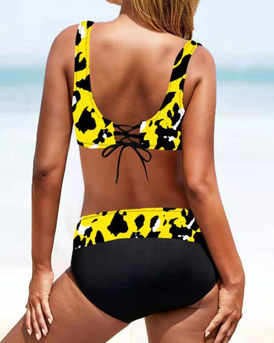 Earle - Bunter Bikini-Badeanzug