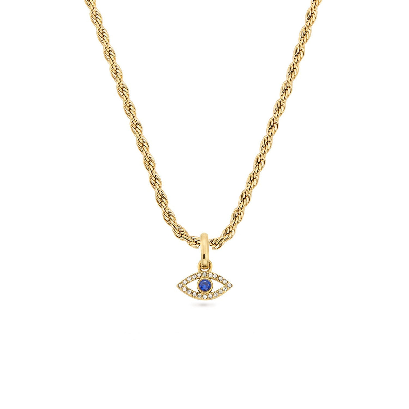 Evil Eye Necklace (Gold)