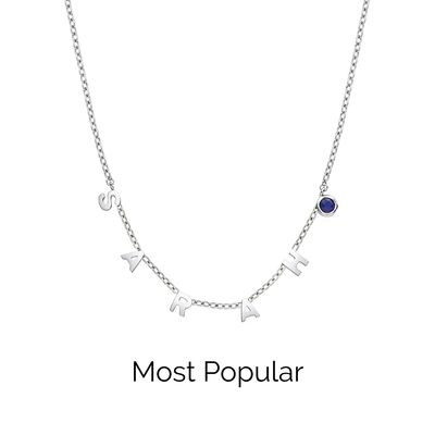 Made Mine Name Necklace (Silver)