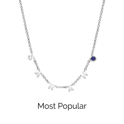 Made Mine Name Necklace (Silver)