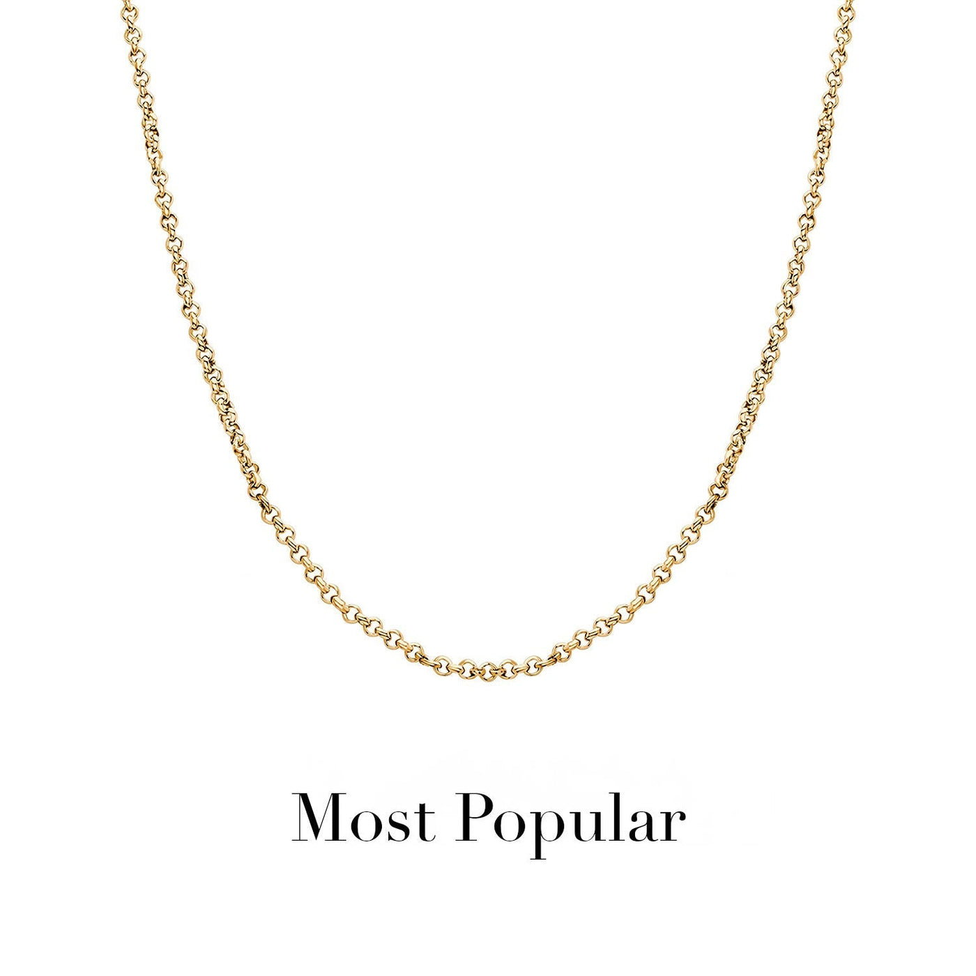 Cursive Name Necklace (Gold)