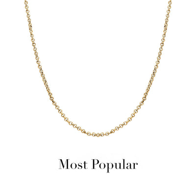 Cursive Name Necklace (Gold)