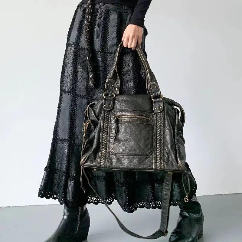 Evelyn - Tragetasche aus im Vintage-Stil