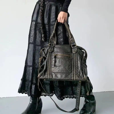 Evelyn - Tragetasche aus im Vintage-Stil