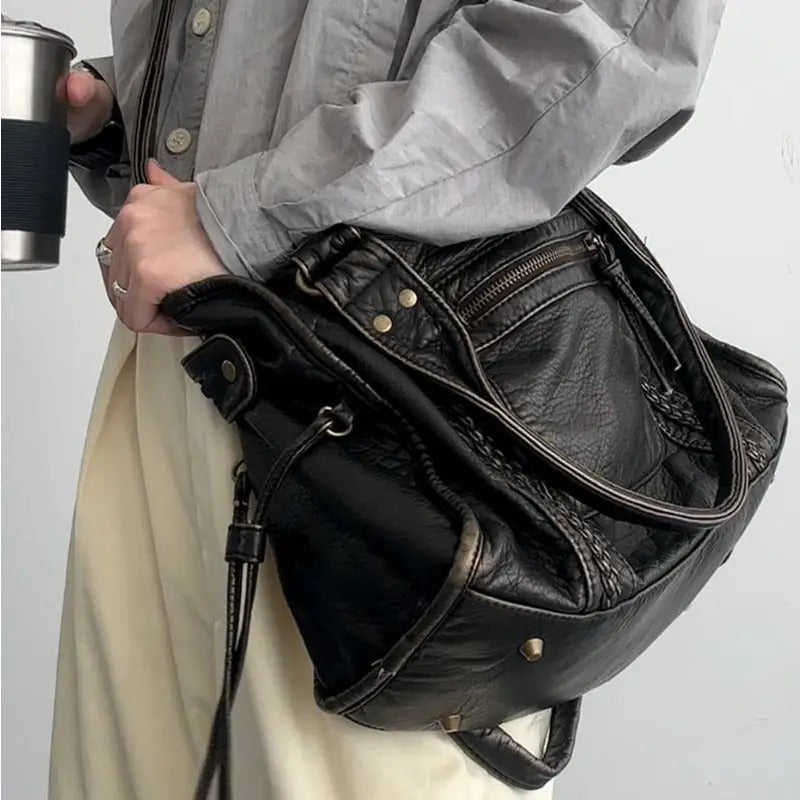 Evelyn - Tragetasche aus im Vintage-Stil