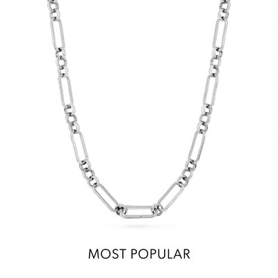 Entwine Cross Necklace (Silver)