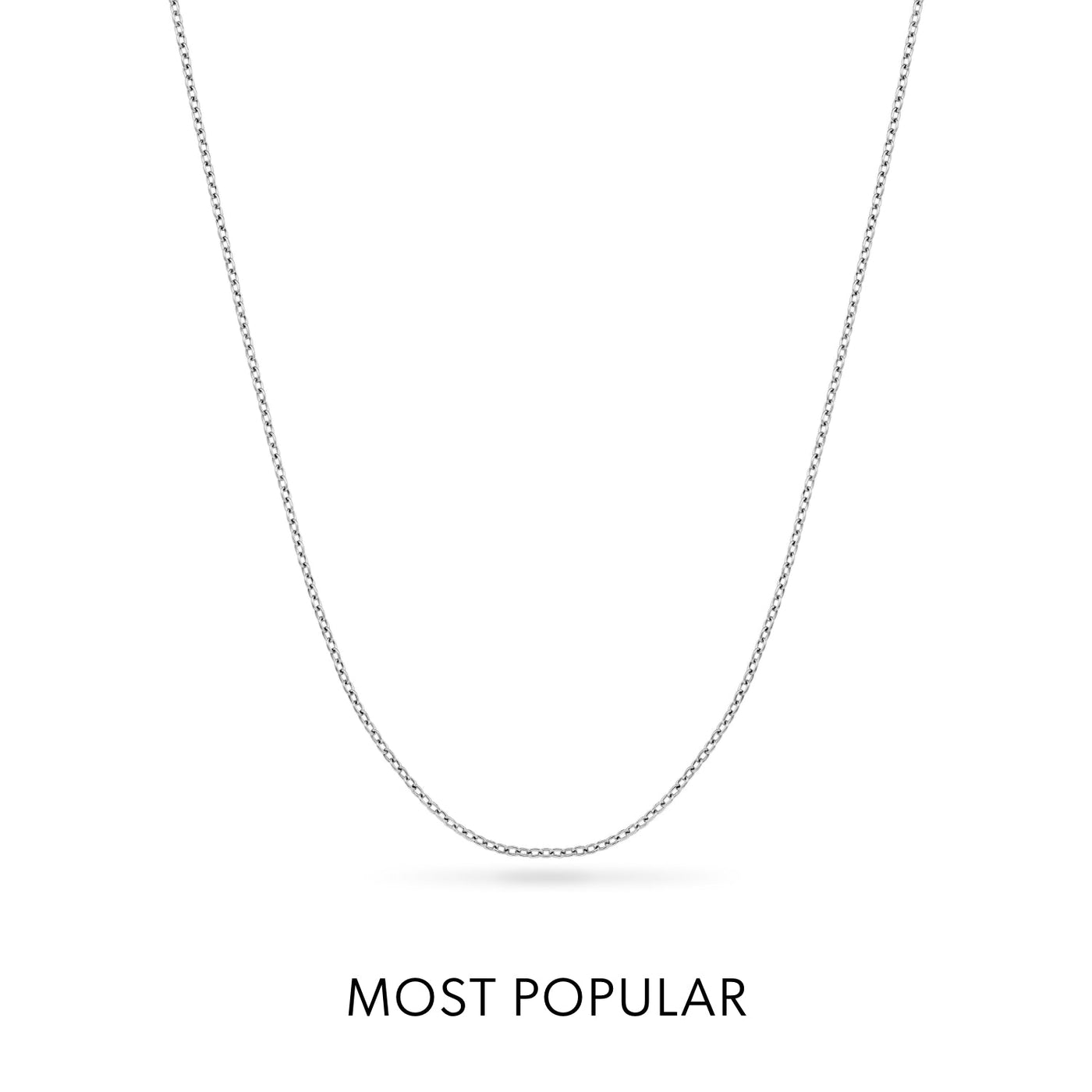 Entwine Cross Necklace (Silver)