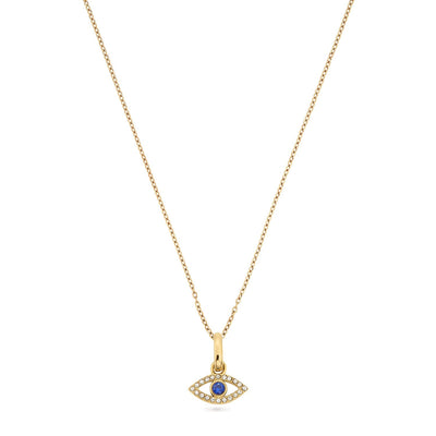 Evil Eye Necklace (Gold)