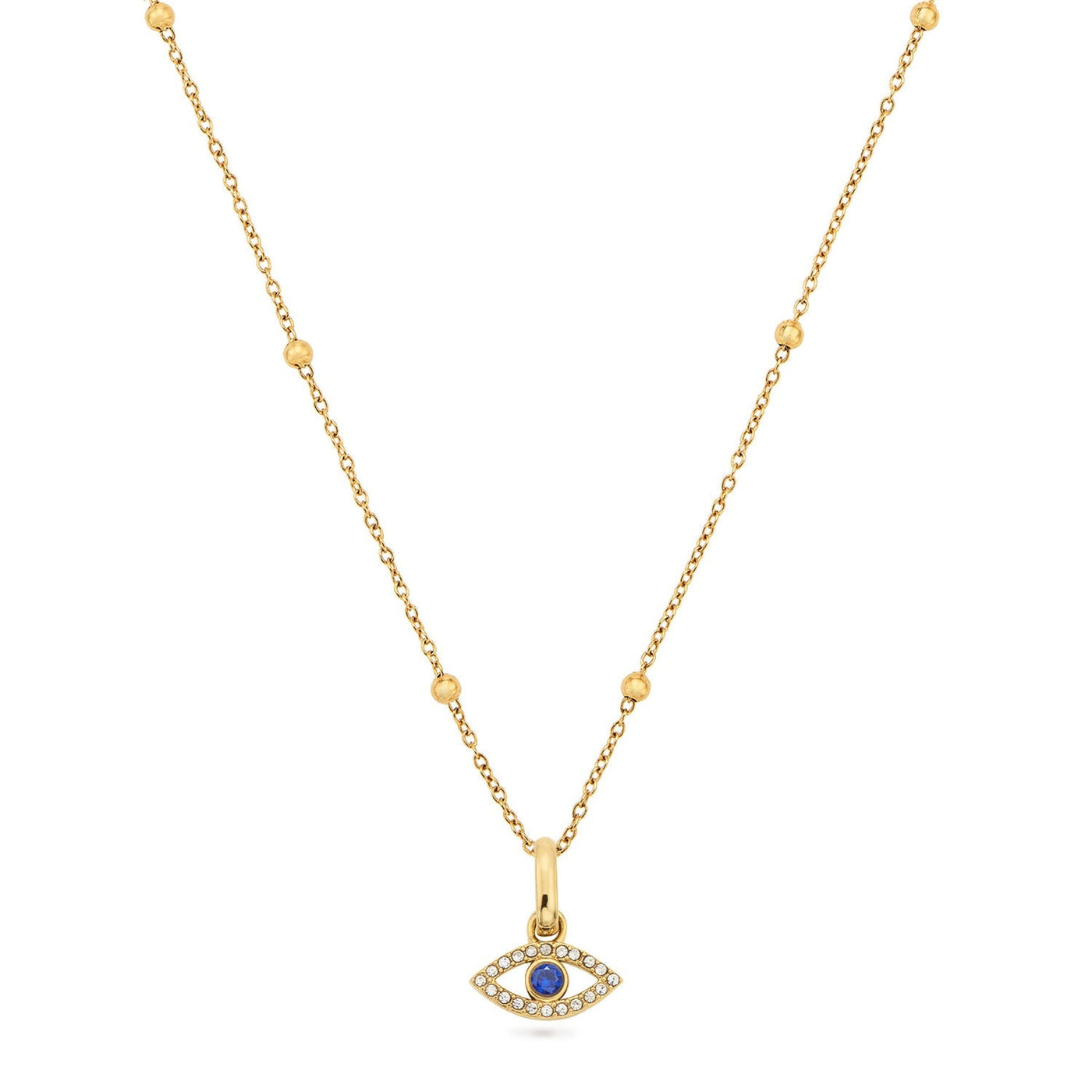 Evil Eye Necklace (Gold)