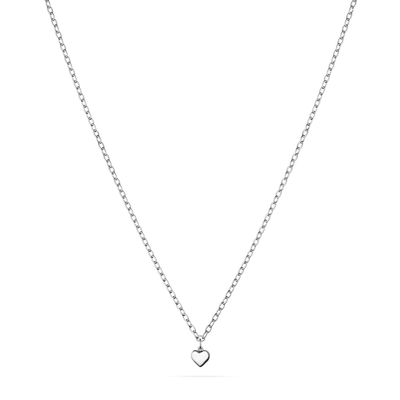 Fine Single Charm Necklace (Silver)