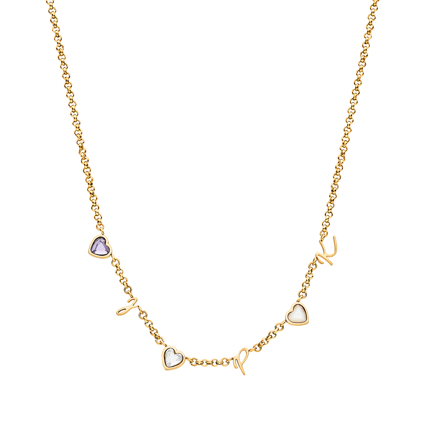 Made Mine Charm Necklace (Gold)