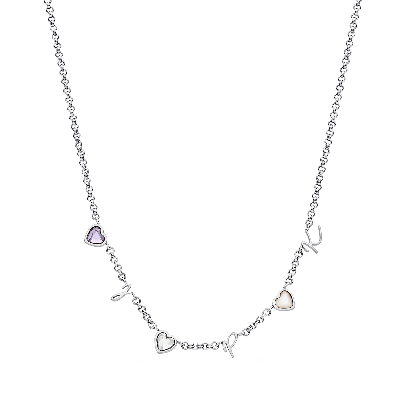 Made Mine Charm Necklace (Silver)