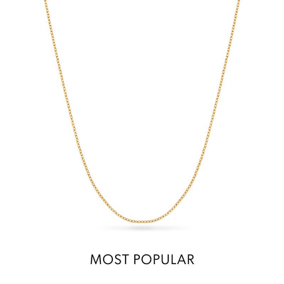Cursive Name Necklace (Gold)