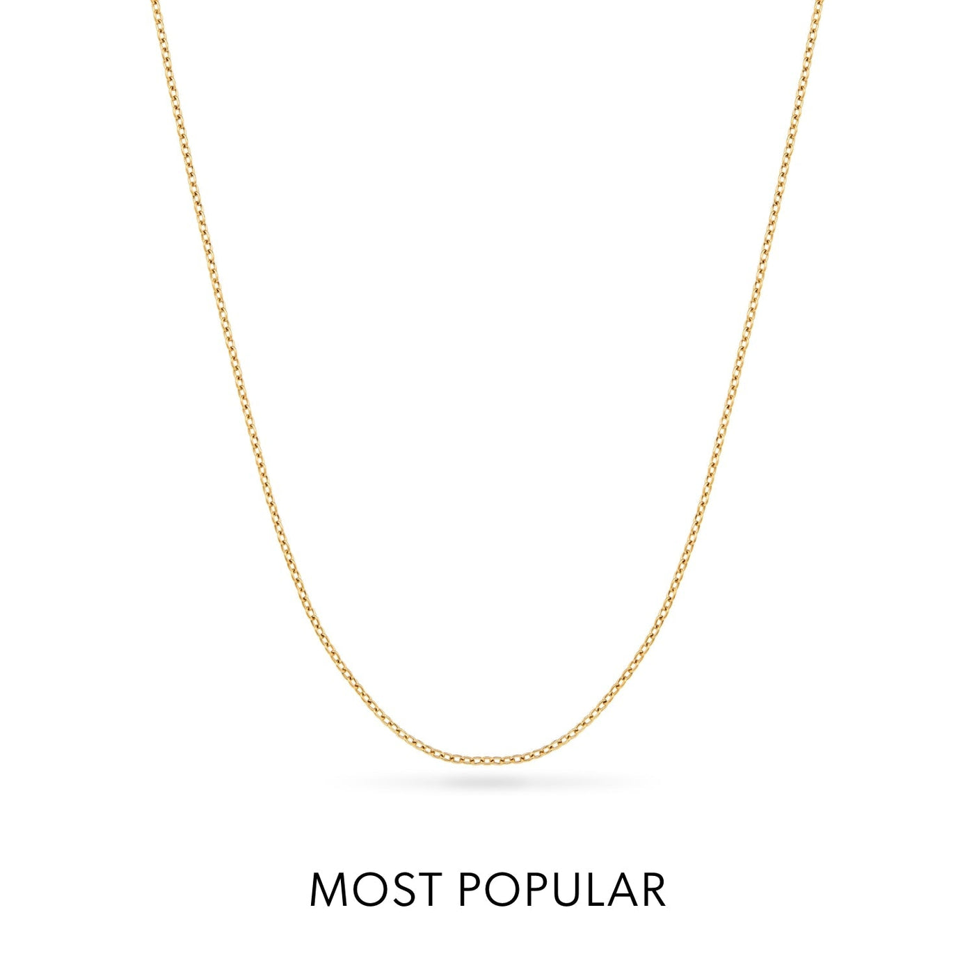 Fine Chain Necklace (Gold)