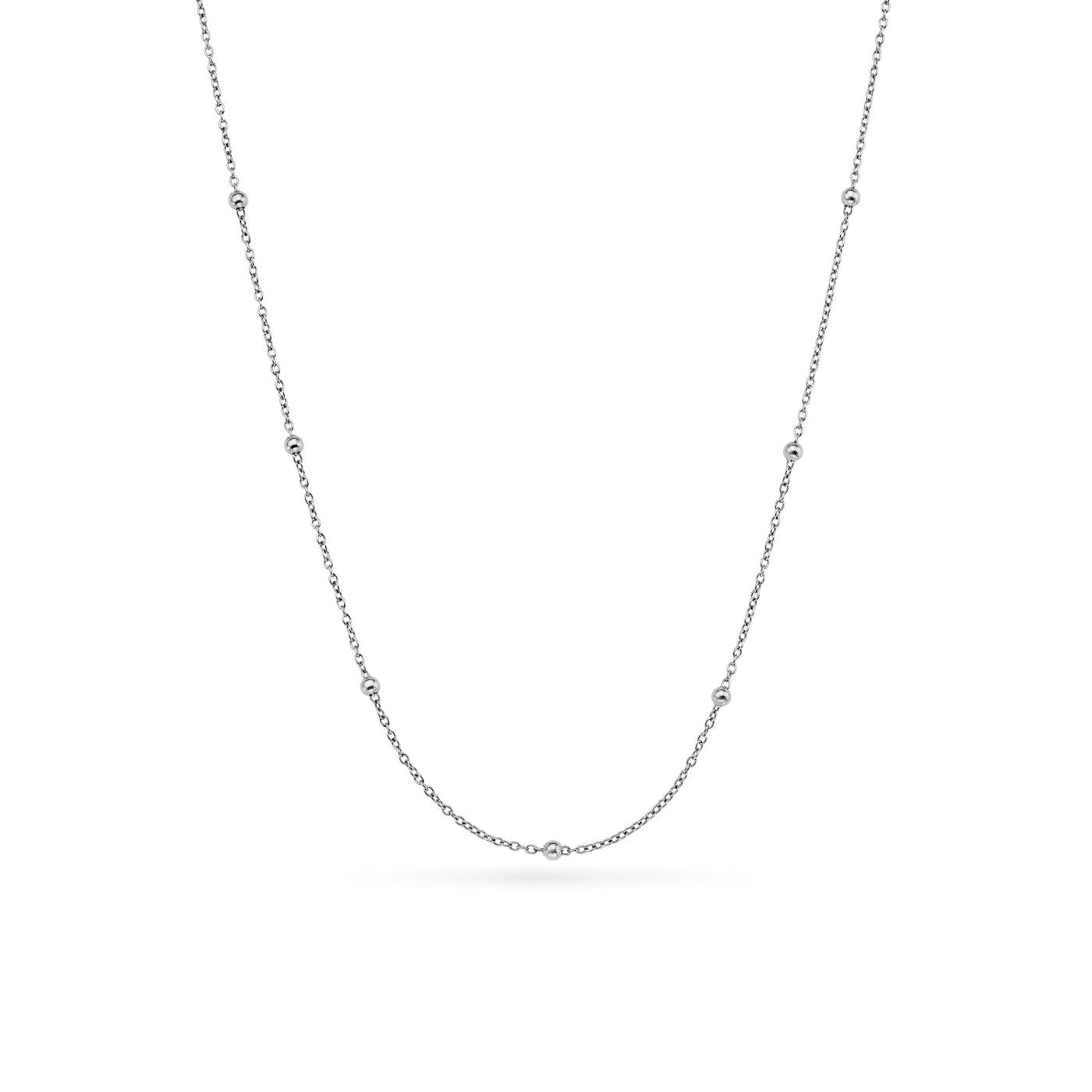 Sphere Chain Necklace (Silver)