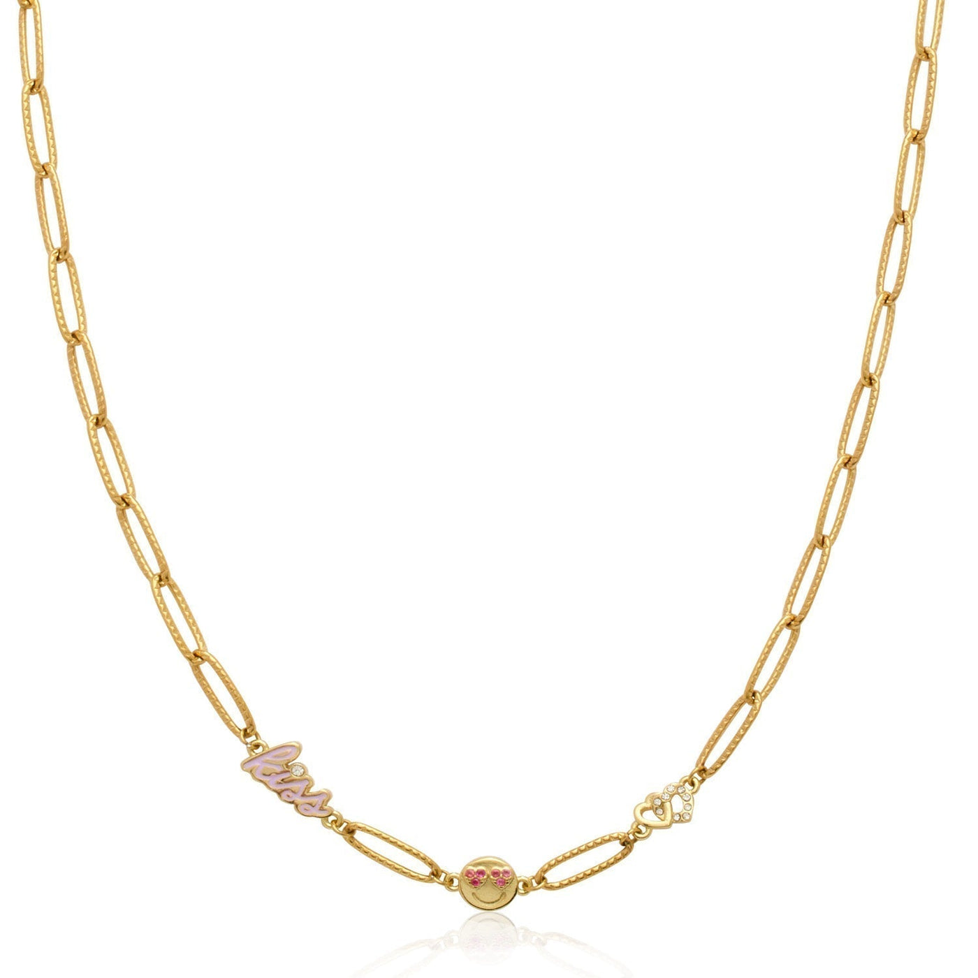 Made Mine Charm Necklace (Gold)