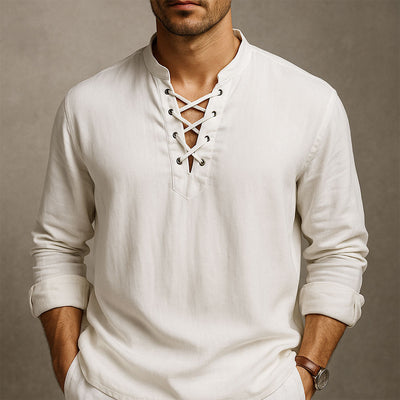 Elegantes Strandhemd