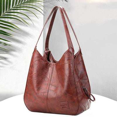 KARLIE™ | Vintage-Lederhandtasche für dynamische Frauen