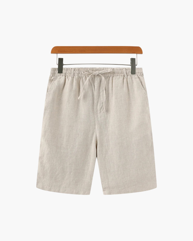 Premium-Leinenshorts