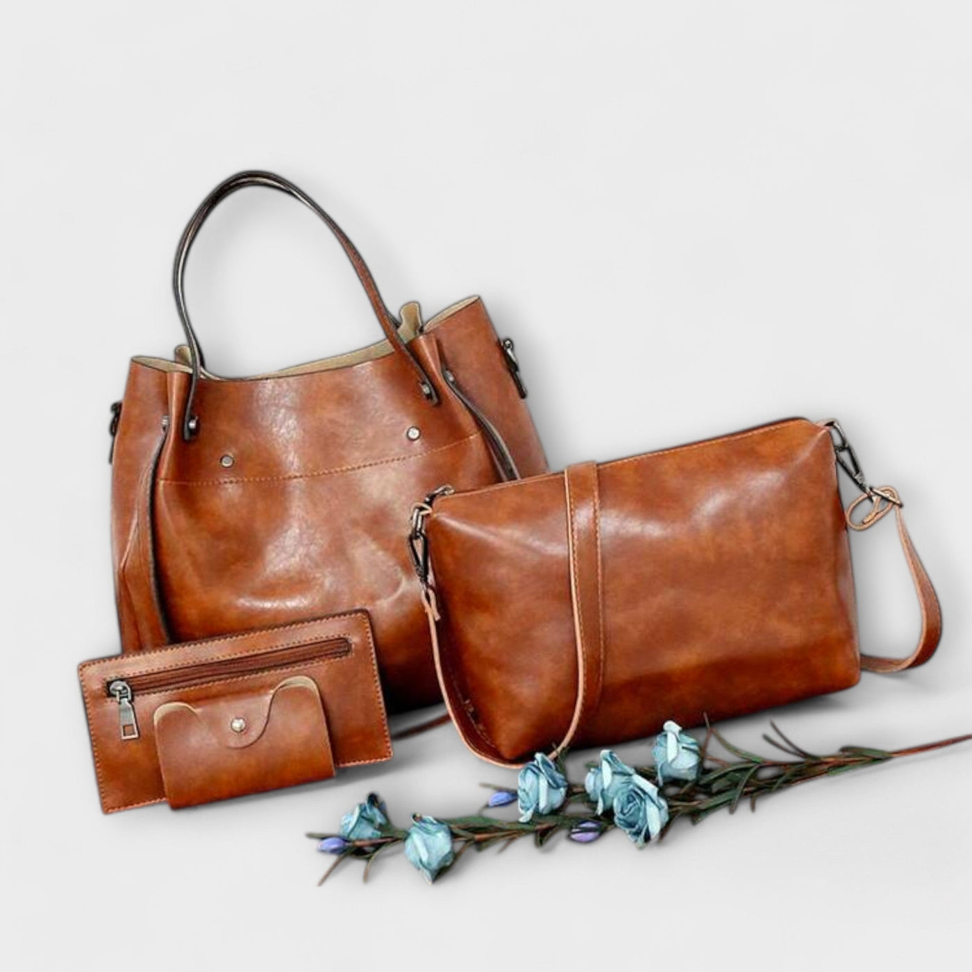 Gina - 4-teiliges Vintage-Taschen-Set