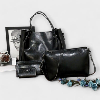 Gina - 4-teiliges Vintage-Taschen-Set