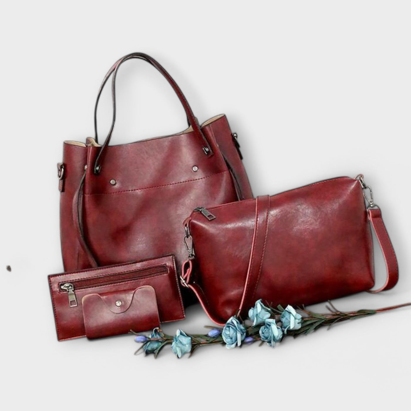 Gina - 4-teiliges Vintage-Taschen-Set