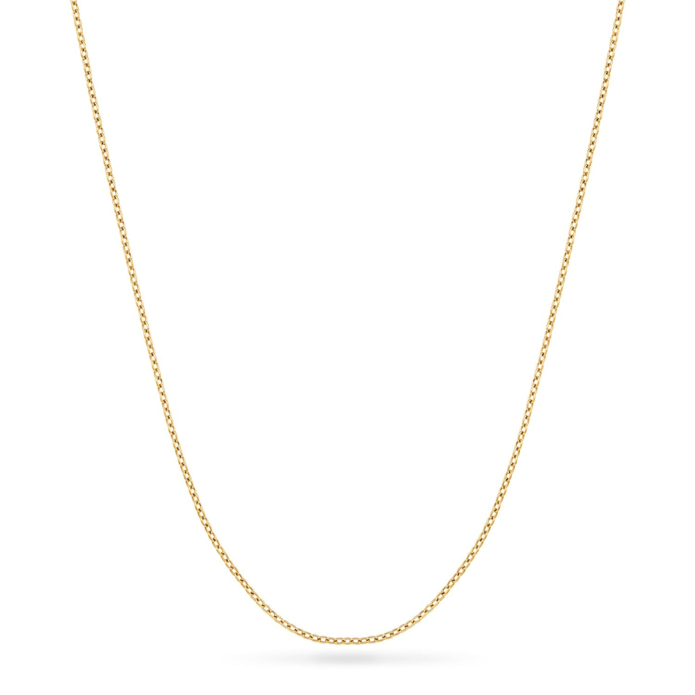 Floating Birthstone Locket Necklace (Gold)